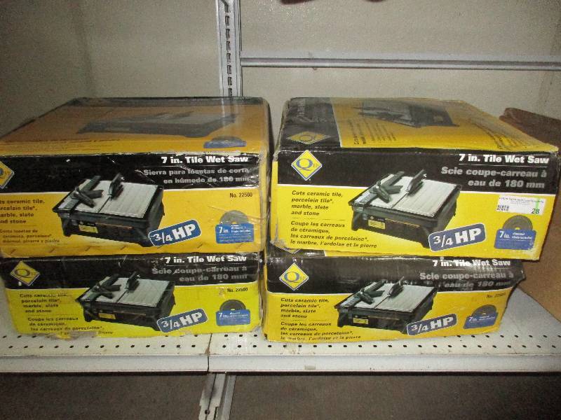 4 Qep 7 inch tile wet saw