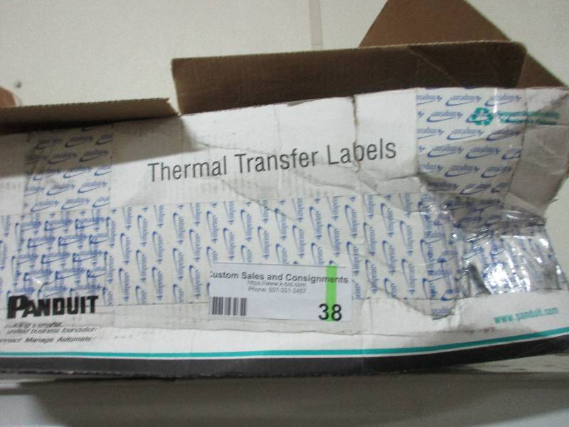 1 roll of thermal transfer labels
