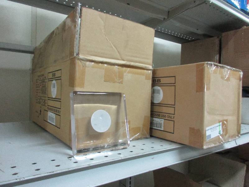 16 - 4.3 thick glass candle plates