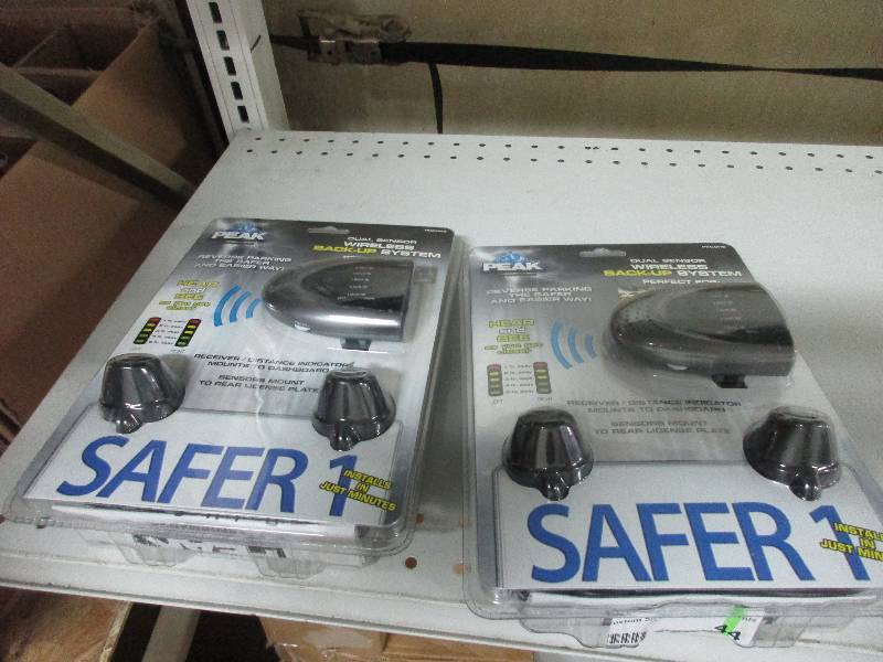 2 peak wireless back up sensors