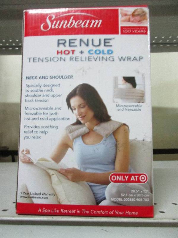 sunbeam renew hot or cold wrap