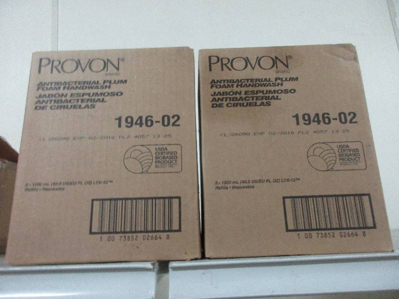 Provan foaming hand soap 2 cases of 2 plum