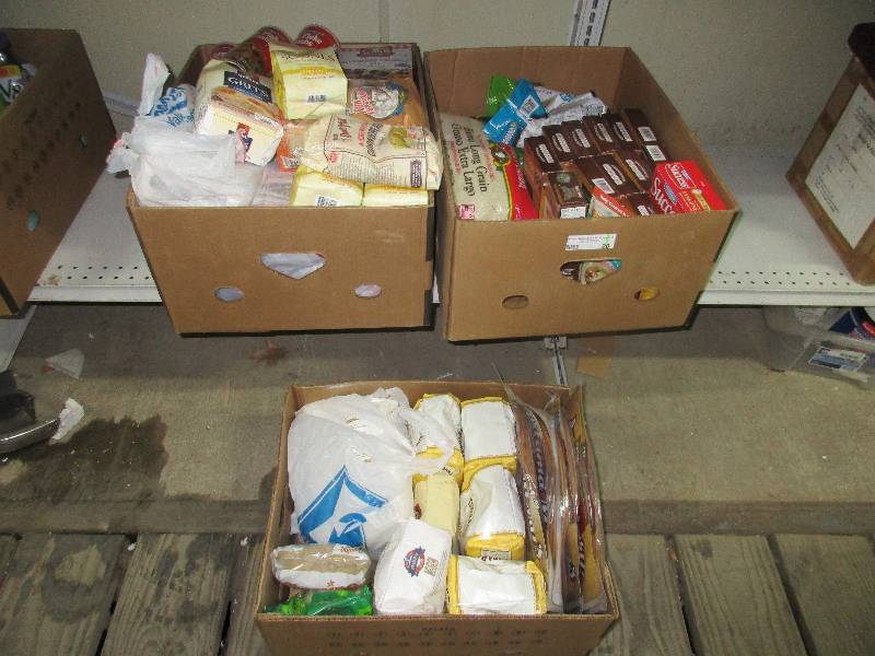 3 boxes of baking ingredients see pictures
