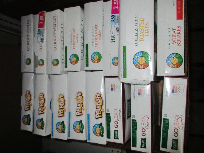 16 boxes of cereal