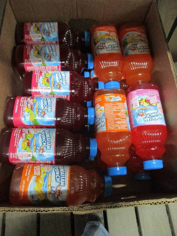16 bottles Hawaiian Punch - fruit juicy red - orange ocean - lemon berry squeeze