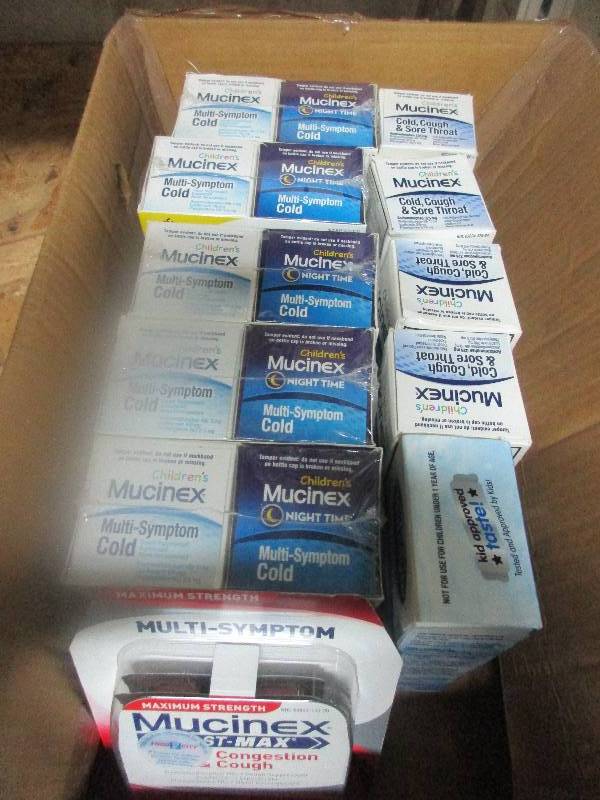 childrens Mucinex - and Pedialite