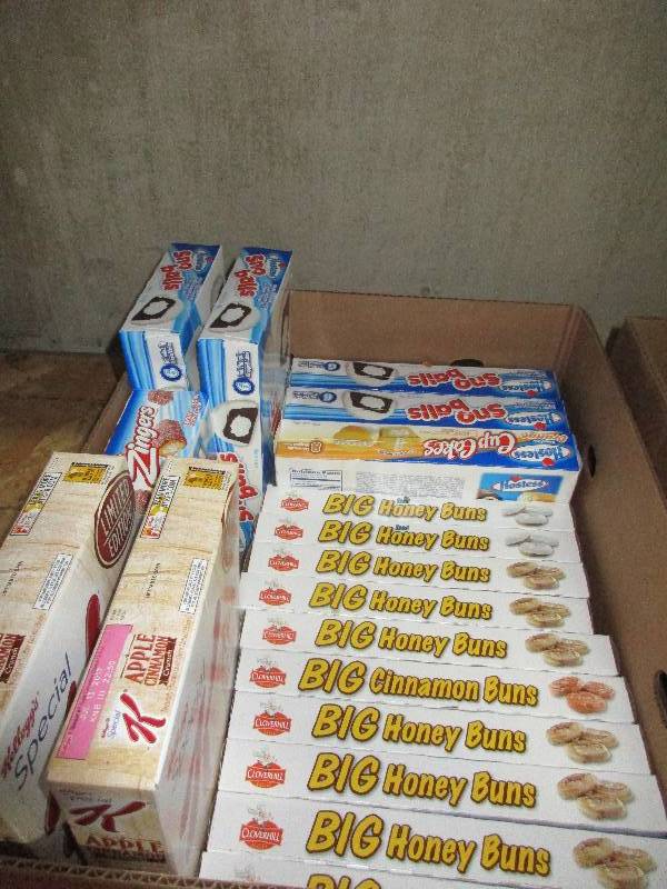 2 boxes special k cereal - and snacks
