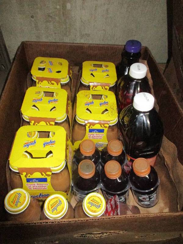 yoohoo and juice lot