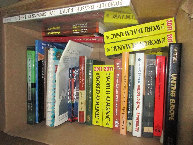 2 boxes of books see pictures