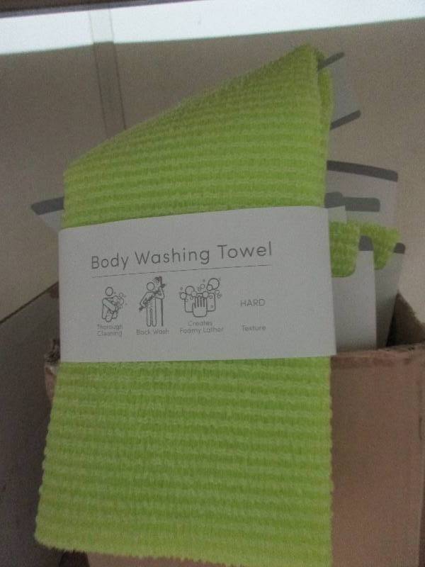 12 Aisen body washing towels