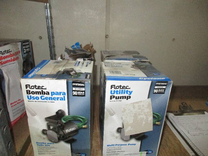 4 flotec fpof360ac utility pumps