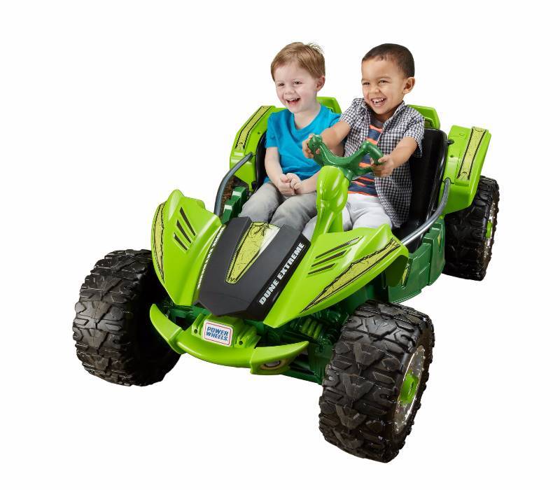 lot 14 image: Power Wheels Dune Racer Extreme 12-Volt Battery-Powered Ride-On - Fully Assembled - Battery and Charger Included