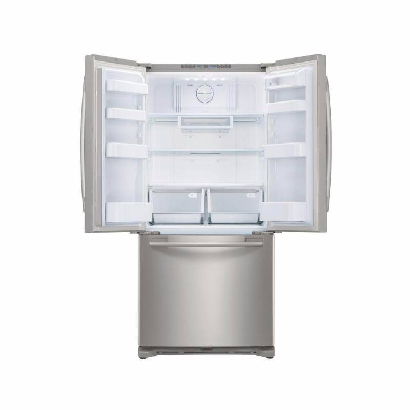 lot 2 image: Brand New- Samsung Model (RF197ACPN) 18.0 cu. ft. Bottom-Freezer Refrigerator Stainless