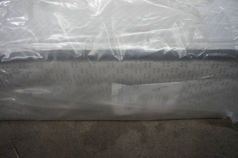 lot 9 image: New Sealy Posturepedic - Kingsman Cushoin Firm  - Full Size Mattress, MSRP $ 1199.99