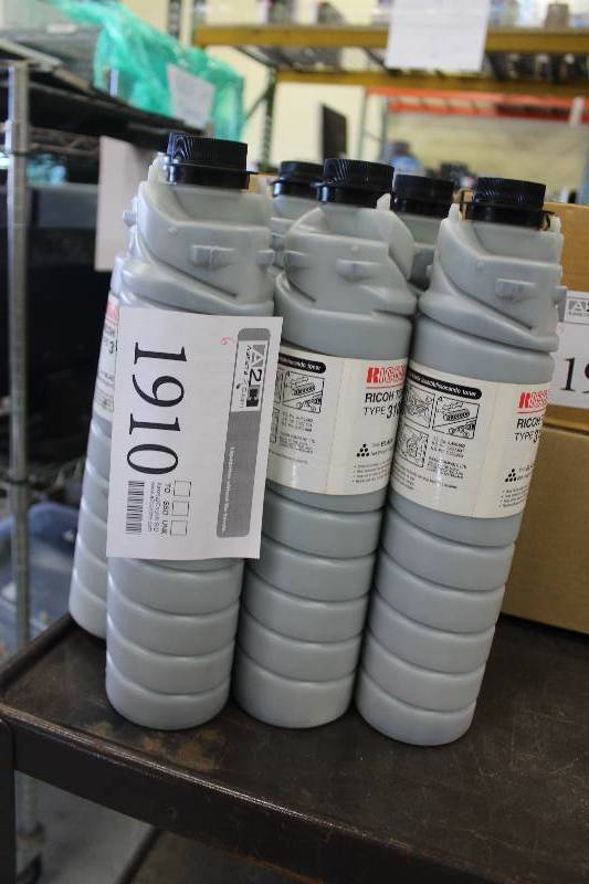 lot 1910 image: Lot of (6) Ricoh Toner