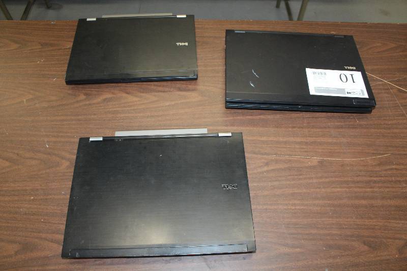 lot 10 image: Lot of (3) Dell Computer Laptops Includes 1) Latitude  E6500 AND 1) Latitude E5500 AND 1) Latitude E6400