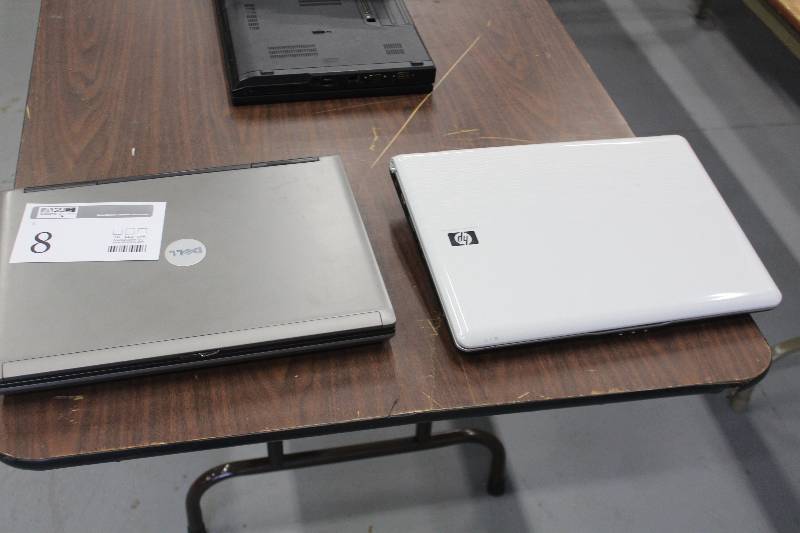 lot 8 image: Lot of (2) Computer Laptops Includes 1) Dell Latitude D830 AND 1) HP Pavilion dv6000 Widescreen