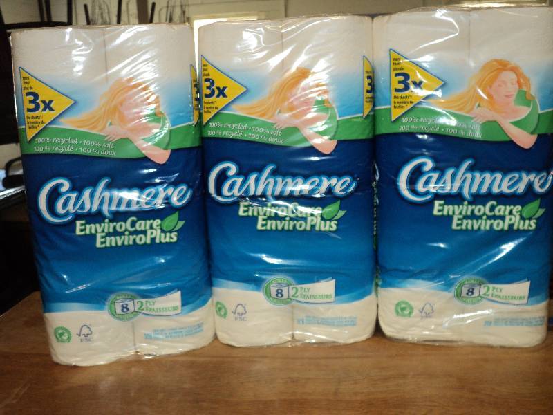 lot 34 image: cashmere toilet paper, 2 ply, eviro...