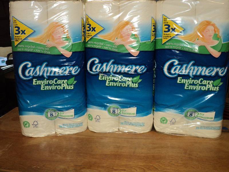lot 35 image: cashmere toilet paper, 2 ply, eviro...