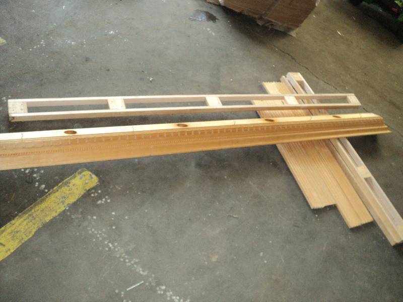 lot 41 image: misc. wood trim...