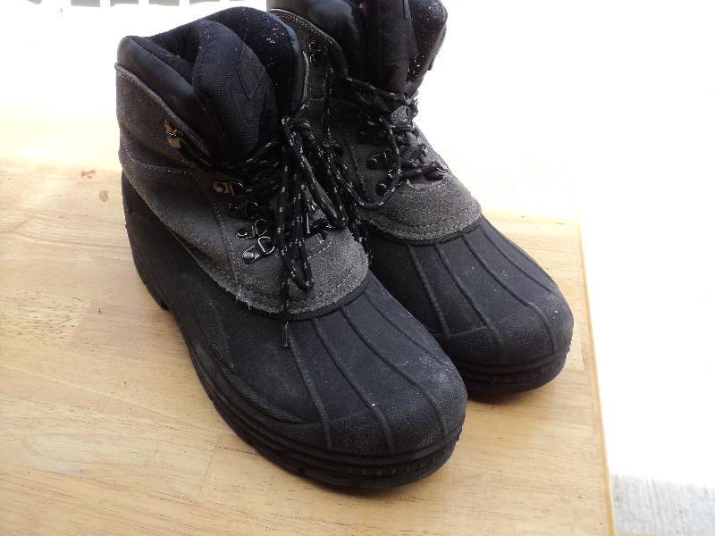 lot 62 image: sporto work boots, size 13 mens...