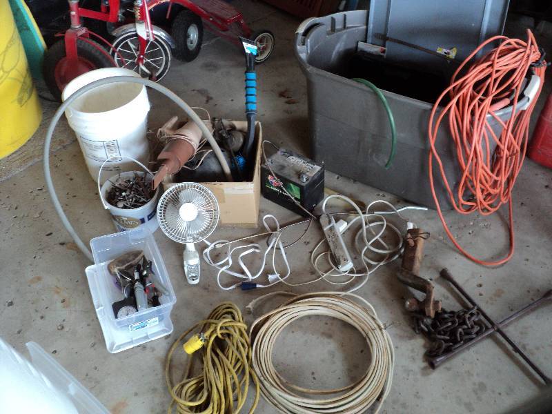 lot 75 image: misc. garage items...