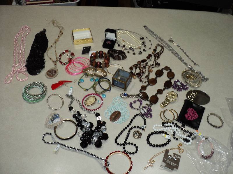 lot 95 image: box of new jewelry...