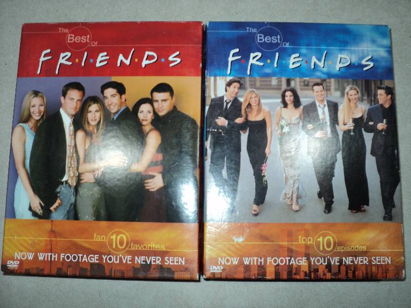 lot 110 image: 2 friends DVD collections...
