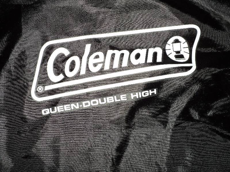 lot 128 image: coleman queen size inflatable mattr...