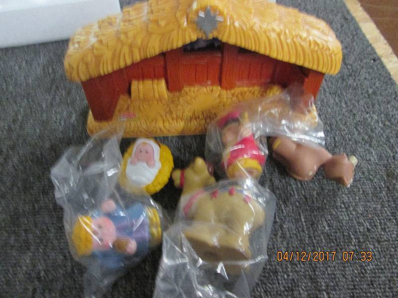 lot 203 image: fisher price little people a christ...