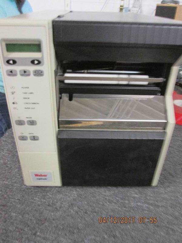 lot 207 image: weber legittronic model 170xill pow...