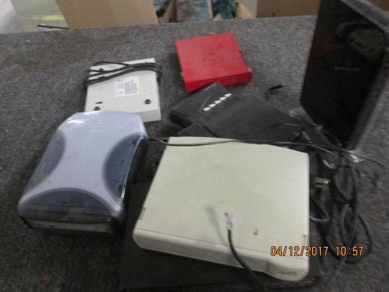 lot 212 image: lot of wireless routers usb externa...