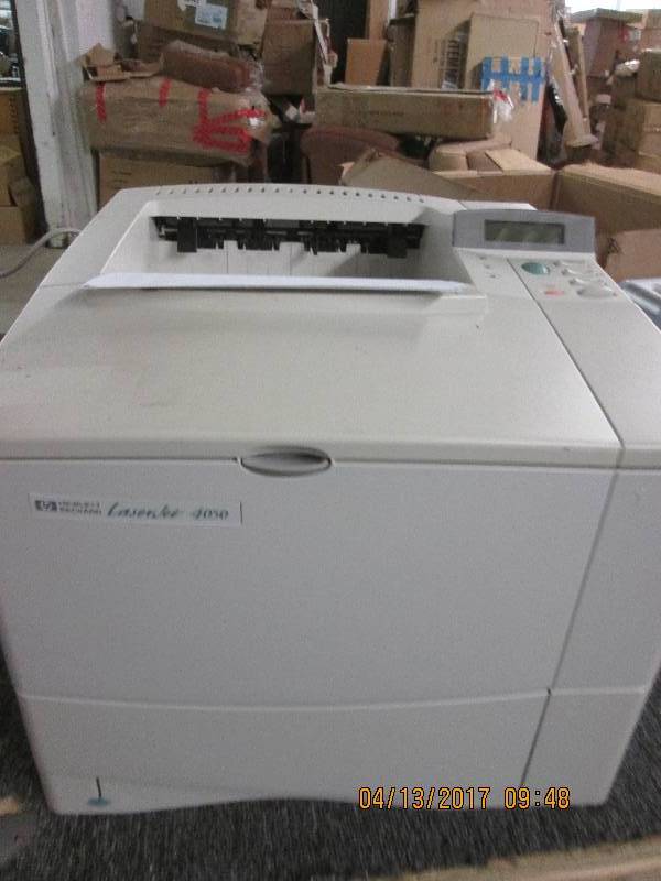 lot 226 image: hewlett packard laserjet 4050 print...