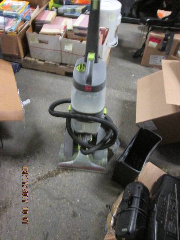 lot 244 image: hoover dual powermax carpet washer ...