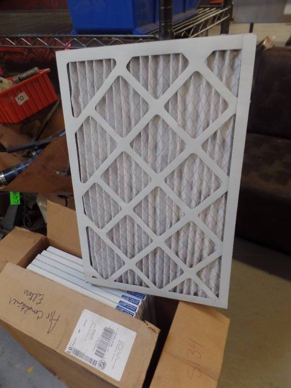 lot 614 image: AIR FILTERS