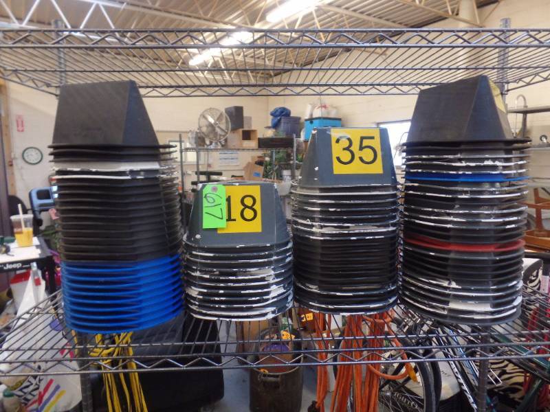 lot 617 image: FLOOR MARKERS