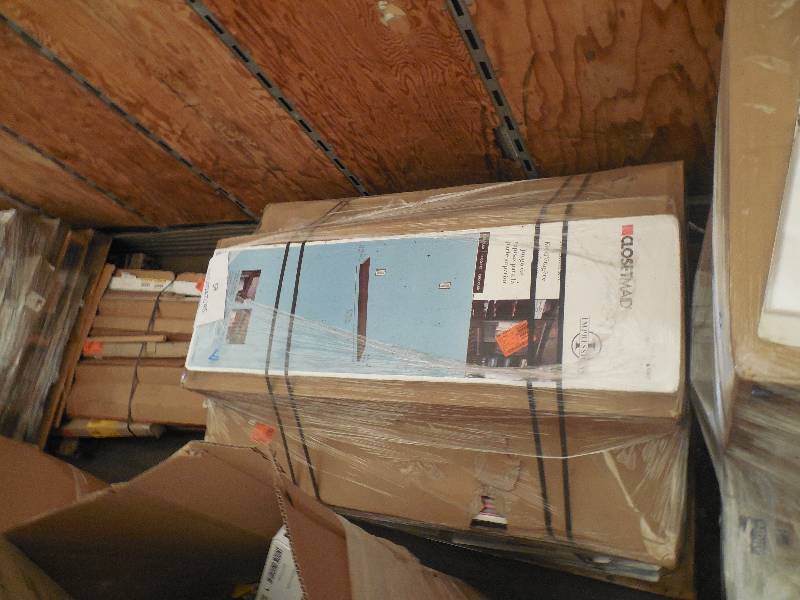 PALLET LOT OF CLOSET MAID STORAGE ORGANIZERS