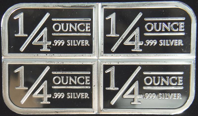 1 TROY OZ. .999 FINE SILVER BAR STAGECOACH CRACKER
