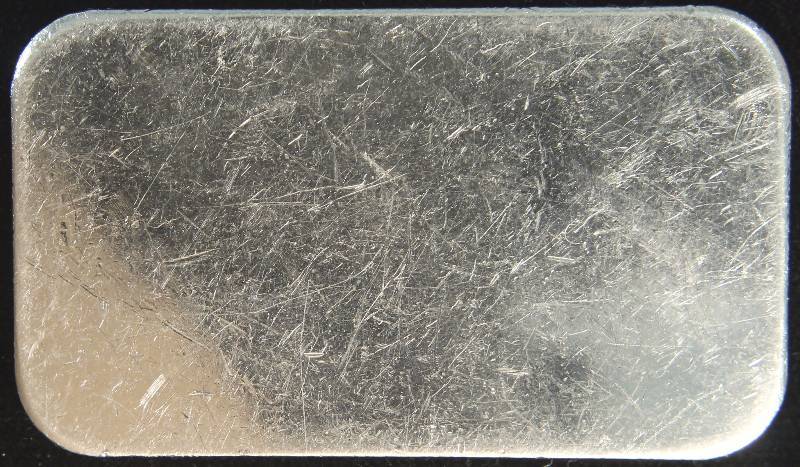 1 TROY OZ. .999 FINE SILVER BAR 1976 PHILADELPHIA WITH SERIAL #
