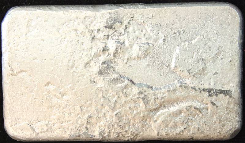 10 TROY OZ. .999 FINE SILVER HAND-POURED PROSPECTOR BAR