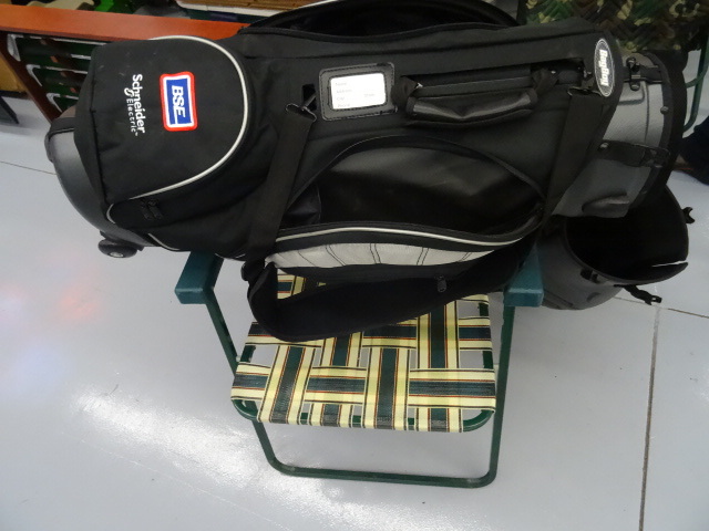 lot 55 image: Bag Boy brand golf travel bag. On w...