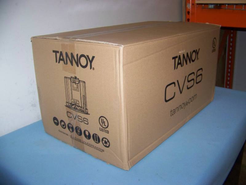 lot 63 image: (Pair) Tannoy, CVS6, In-Ceiling Speakers - NEW in Original Box