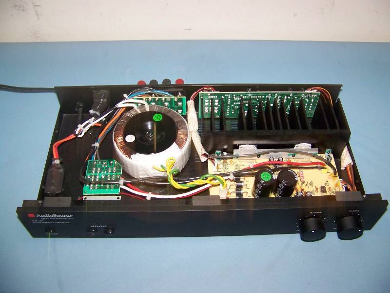 lot 74 image: Audio Source, Stereo Power Amplifier  Amp