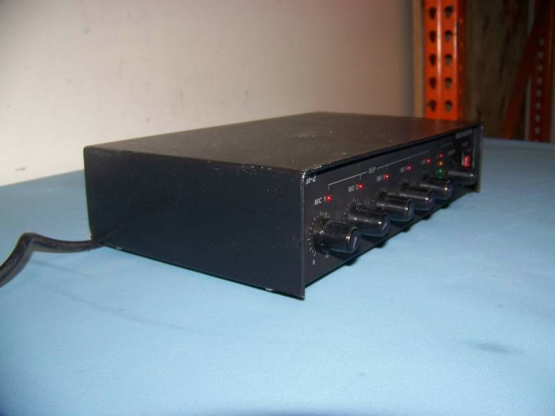 lot 75 image: Bogen, 5-Channel Mixer and Preamplifier  Preamp