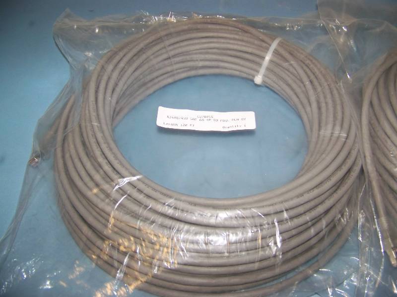 lot 100 image: (2) 100 Runs of Cat6A Cable - NEW