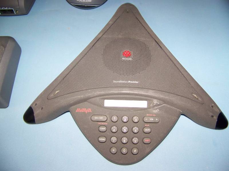 lot 87 image: Polycom, Conference Telephone  Phone, Teleconference  Video Camera and more