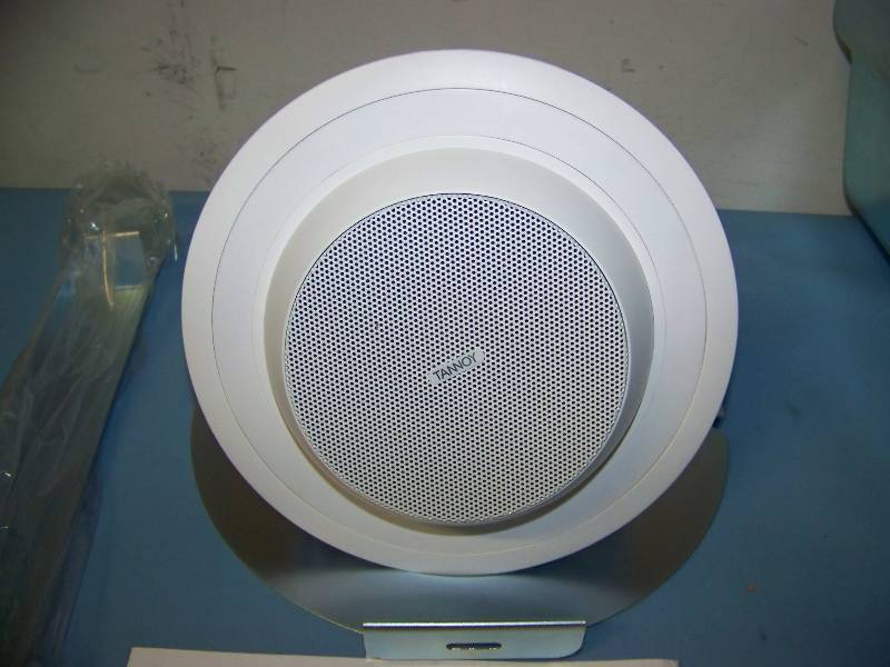 lot 62 image: (1) Tannoy, CMS401, In-Ceiling Speaker and (1) Tannoy, CMS 801SUB BM, In-Ceiling Sub  Subwoofer - NEW  NEVER INSTALLED