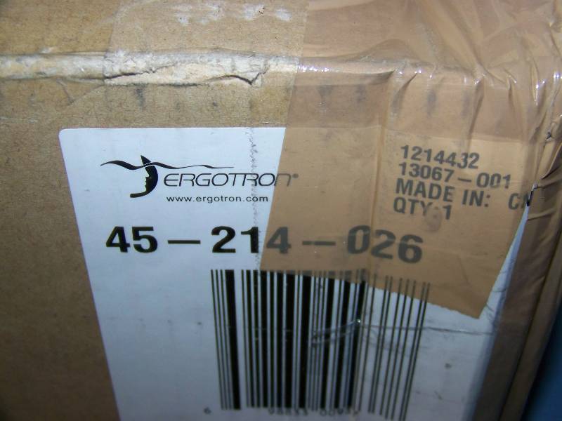 lot 137 image: Ergotron, MX Desk Mount LCD  Flat Panel Arm Mount