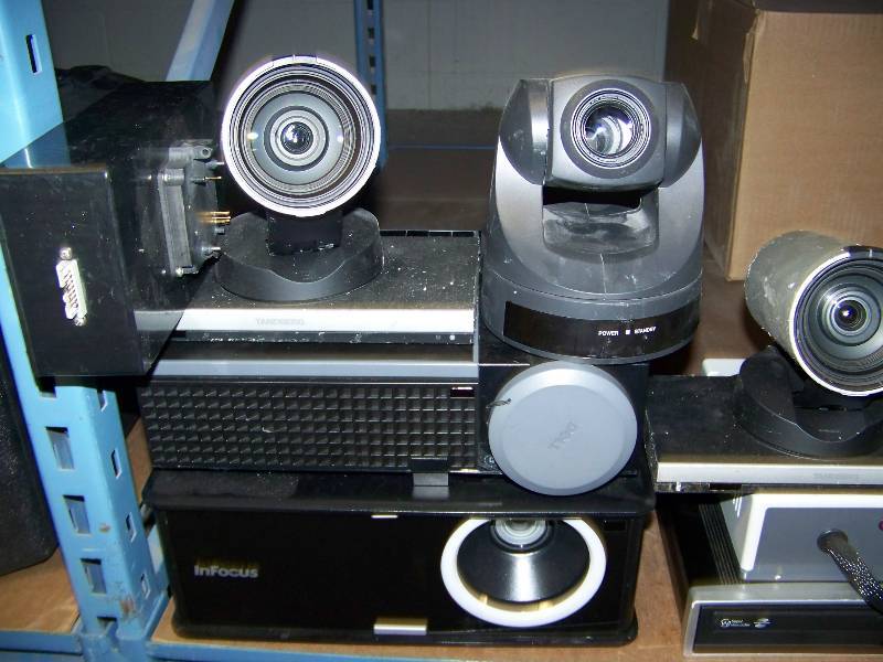 lot 92 image: (8 Wide Shelf - LARGE LOT) Miscellaneous Audio  Video (AV) Items and more