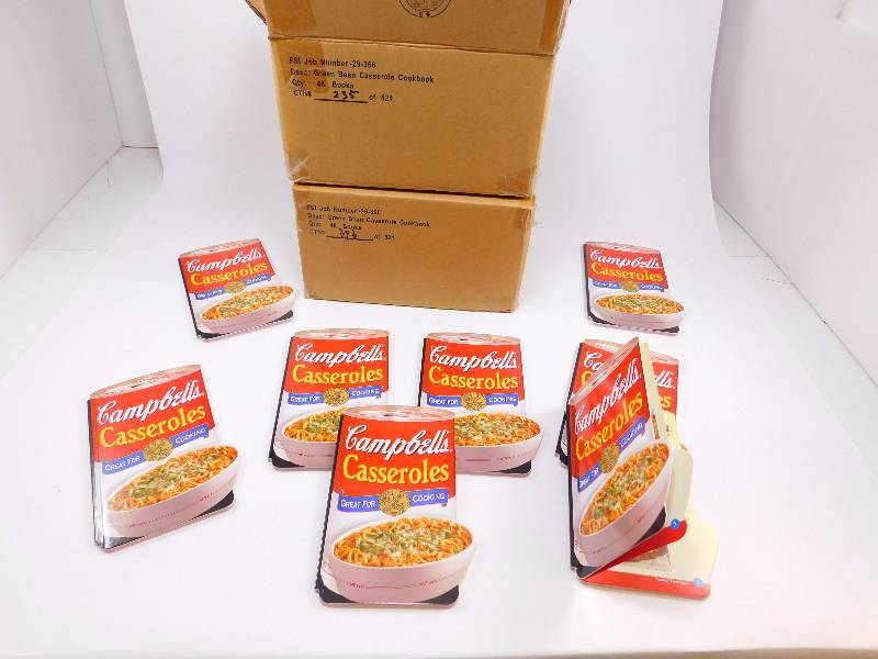 lot 18 image: Lot of 78 Campbells Recipe Books